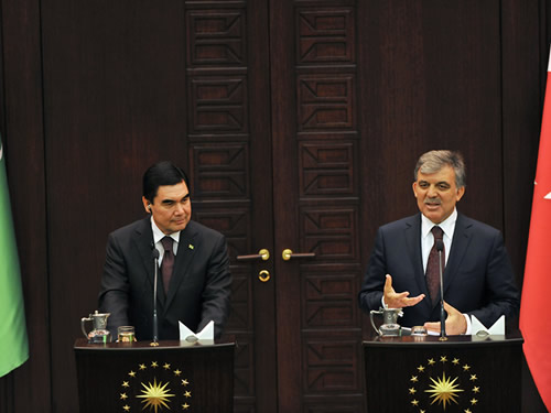President Gül Underscores Great Momentum Gained in Turkish-Turkmen Relations